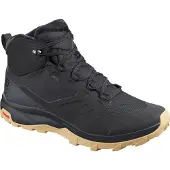 Salomon Wandelschoen Men Outsnap WP Black/Ebony/Gum1A-Schoenmaat 41