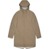 Rains - Jassen - Long Jacket W3 Beige voor Heren - Maat L