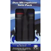 Maxx Tech Universal Duets Twin USB Microphone Pack (PS4/Xbox One/Xbox 360/PS3/PC DVD)