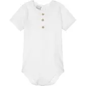 Babidu Romper 1111 | wit | korte mouw | 1 maand | maat 56