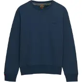Superdry Essential Logo Crew Sweatshirt Blue Grootte: L