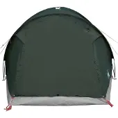 vidaXL Huisje Tent 4-persoons Legergroen Polyester en Staal