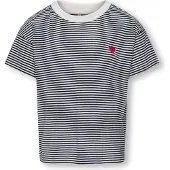 ONLY GIRLS Shirt 'KOGPisa' navy / rood / wit