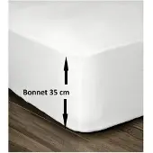 Lovely Home Onderlaken Lovely Home Wit Tweepersoonsbed (180 x 200 cm)