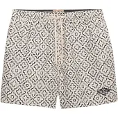 Superdry Zwemshorts crème / zwart