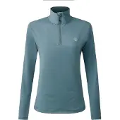 Dare 2b Dames stretch ondershirt 1/2 ritssluiting Lowline II | Maat 48