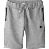 Name it Broek 'NKMVimo' lichtgrijs / zwart / wit