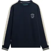 Superdry Sweatshirt 'Athletic Club' ecru / marine
