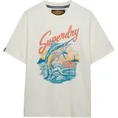 Superdry Shirt 'Maritime' blauw / geel / rood / wit