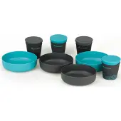 Sea to Summit DeltaLight Kommen Set Groot, turquoise/zwart 2023 Borden & Kommen