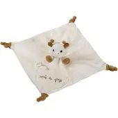 Sophie de Giraf knuffeldoekje met speenhouder - Speenknuffel - Speendoekje - Kraamcadeau - Babyshower cadeau - Vanaf 0 maanden - 30 x 30 cm
