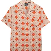Superdry Blouse crème / kreeft / roestrood