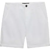 Superdry Dames Korte broek Chino wit (S), Casual, Katoen W7110520A