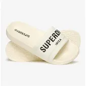 Superdry Strand-/badschoen 'City Luxe' zwart / wolwit