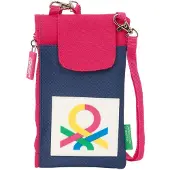 Safta Zak voor mobiel Benetton Cherry Kers Marineblauw