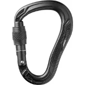 Edelrid HMS Bullet Screw Karabijnhaak, zwart 2023 Karabijnhaken