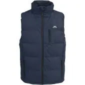Trespass -sluiting - Heren gewatteerd gilet marineblauw - S