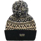 Superdry Gebreide Beanie met Patroon Blauw Grootte: 1SIZE