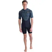 Jobe Perth 3/2 Mm Short Sleeve Shorty Met Rits Aan De Voorkant
