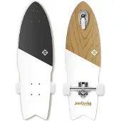 Street Surfing - 30 Surfskate Shark Attack Koa - Wit - 76cm