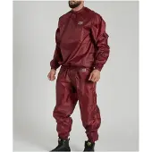 Leone1947 Logo Sauna Suit Paars S-M