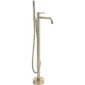 REA - Venti - Vrijstaande Badmengkraan - Geborsteld Goud - 26x16x115cm