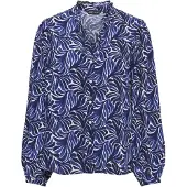 ONLY Blouse 'ONLRAYA' navy / donkerblauw / wit
