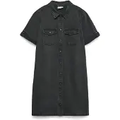 Vero Moda Blousejurk 'VMJennie' black denim