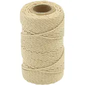 vidaXL Boottouw 2 mm 25 m Naturel