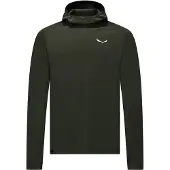 Salewa - Puez Sun Hoodie - Sportshirt 48, olijfgroen