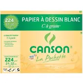 Canson Zeichenpapier "C" … Grain, DIN A3, 224 g/qm