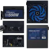 CoolBox COO-FAPW3-550, 550 Watt, 207 - 253 Volt, Zwart
