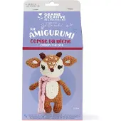 Graine Créative Haakpakket Hert | Doe-het-zelf Haakset | Biche oh ma biche, 17 cm