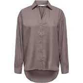 ONLY Blouse 'HARRIET' bruin gemêleerd