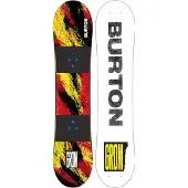 Burton - Snowboards - Grom Ketchup/Mustard 2026 voor Unisex van Hout - Kindermaat 130 cm - Rood