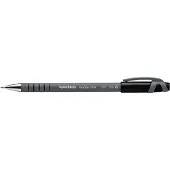 Paper Mate Balpen Flexgrip Ultra Clic , met drukknop, zwart, 12 stuks