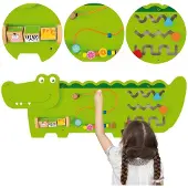 Vigatoys Viga Toys - Wandspeelbord Krokodil