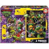 Educa - puzzel - 2 x 500 stuks - Ninja Turtles
