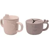 Done by Deer Friends Spout/snack Set Deer Cup Roze 0 Months
