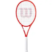 Wilson Clash 100 Pro V3 Reverse Unstrung Tennis Racket Rood 3