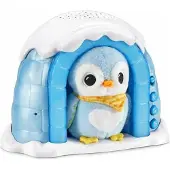 Vtech Penguin Plush Projector Igloo Spanish Version Blauw Kinderen