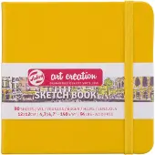 Talens Art Creation Sketchbook Golden Yellow 12x12 cm