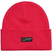 Superdry Classic Vintage Beanie Roze Grootte: 1SIZE