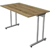 Kerkmann Büromöbelfabrik - bureau Smart 120x65cm eiken kleur