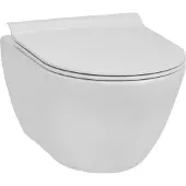 Ben Segno 2.0 compact hangtoilet FreeFlush Xtra glaze+ incl. softclose toiletbril met quickrelease glans wit