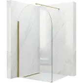 REA - Douchewand Heaven Brush Gold 120 - 0,8X120X200CM