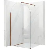 REA - Douchewand Heaven Brush Copper 120 - 0,8X120X200CM