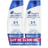Head-Shoulders Head & Shoulders Shampoo 2 x 300 ml - Classic 2-in-1