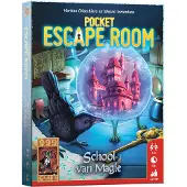 999 Games - Pocket Escape Room : School van Magie - Breinbreker - Los puzzels op en ontsnap - Gezelschapsspel - Breinbreker - Nederlandstalig - Klein cadeautje