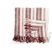 Tiseco plaid INDIRA terracotta - 100% katoen - 150 x 200 cm